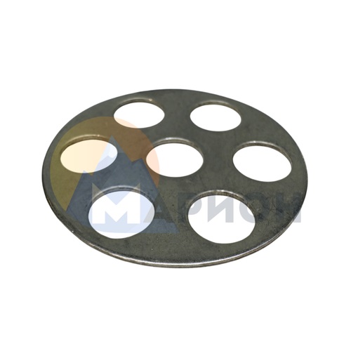 Планка круглая 50мм, 7 отверстий по 11мм